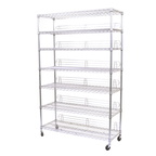 Shelving, Mobile- Wire