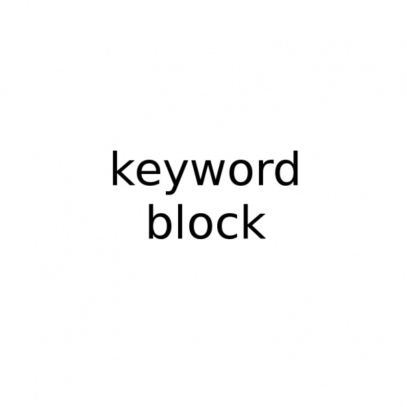 keywordblock